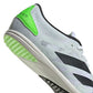 All Gender AdiZERO XC Spikes - Cloud White/Night Metallic/Solar Green - Regular (D)