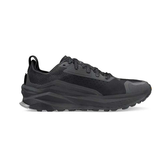Men's Olympus 6 Trail Running Shoe - Black/Black - Regular (D)