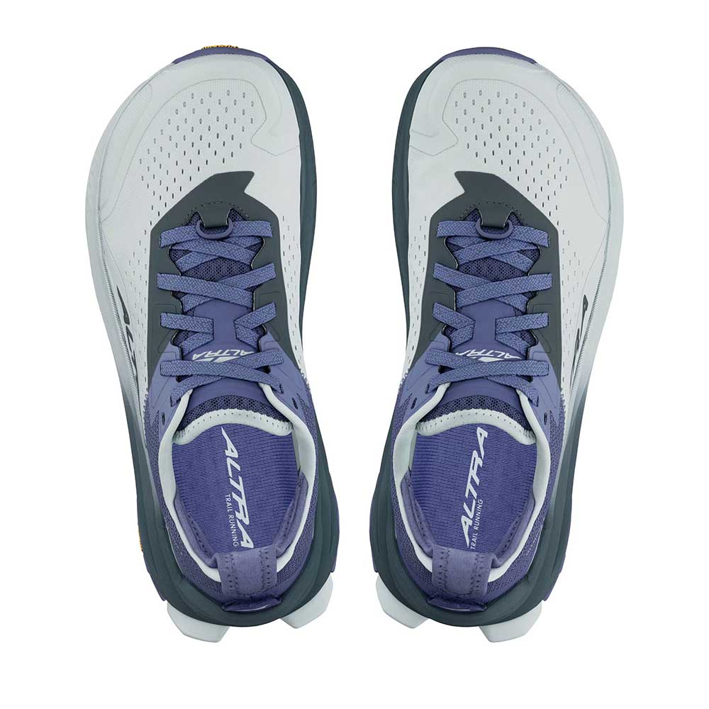 Women's Olympus 6 Trail Running Shoe - Gray/Blue - Regular (B)