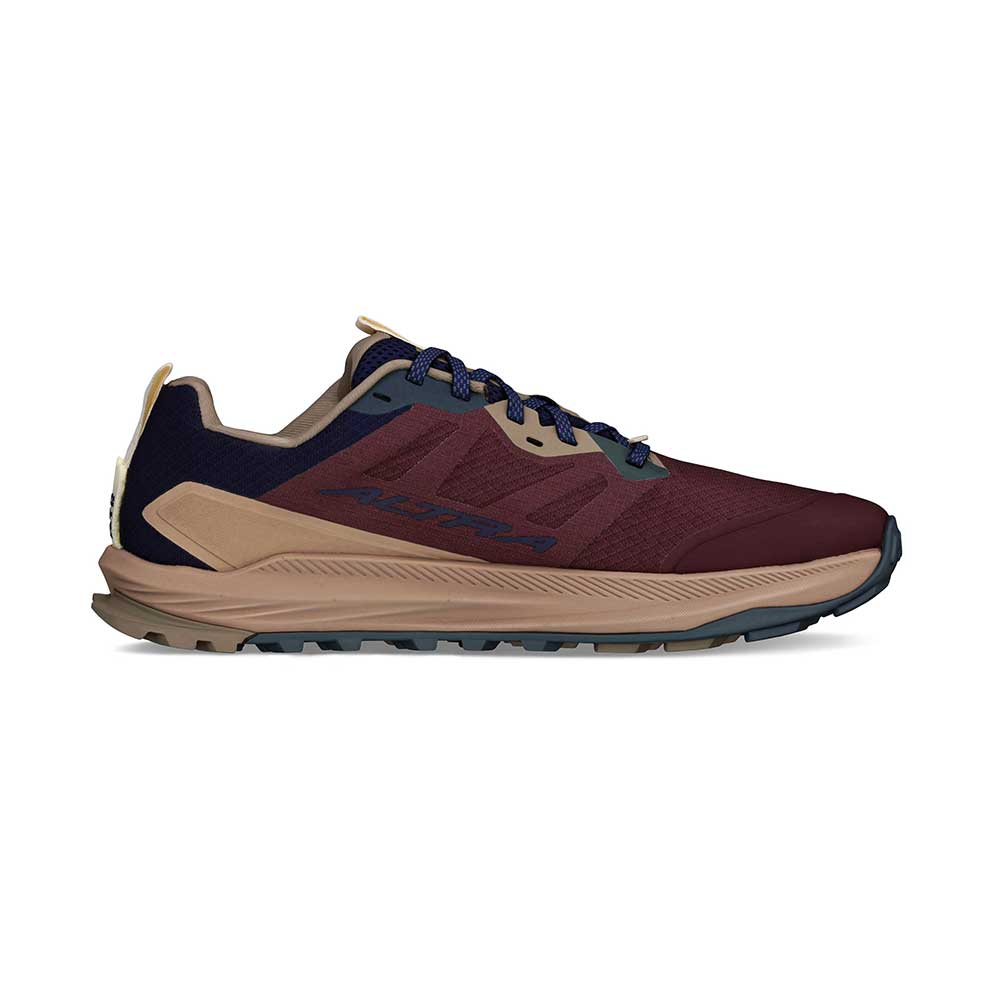 Men's Lone Peak 9 Trail Running Shoe - Maroon - Regular (D)