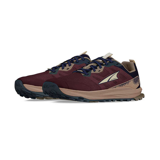 Men's Lone Peak 9 Trail Running Shoe - Maroon - Regular (D)