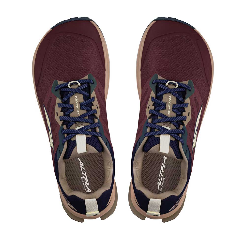 Men's Lone Peak 9 Trail Running Shoe - Maroon - Regular (D)