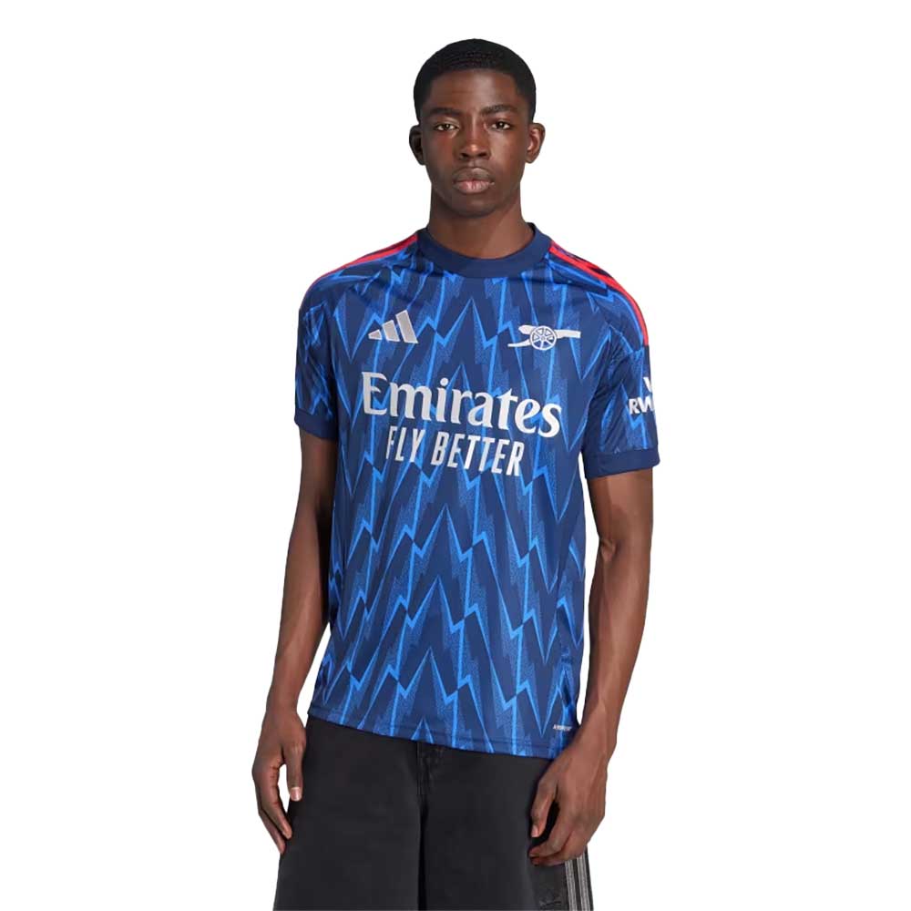 Arsenal 25/26 Away Jersey - Night Indigo/Grey Two