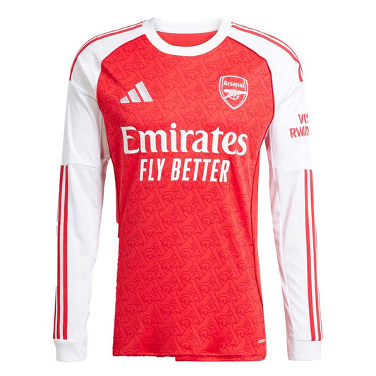 Arsenal FC Home LS Jersey - Better Scarlet/White