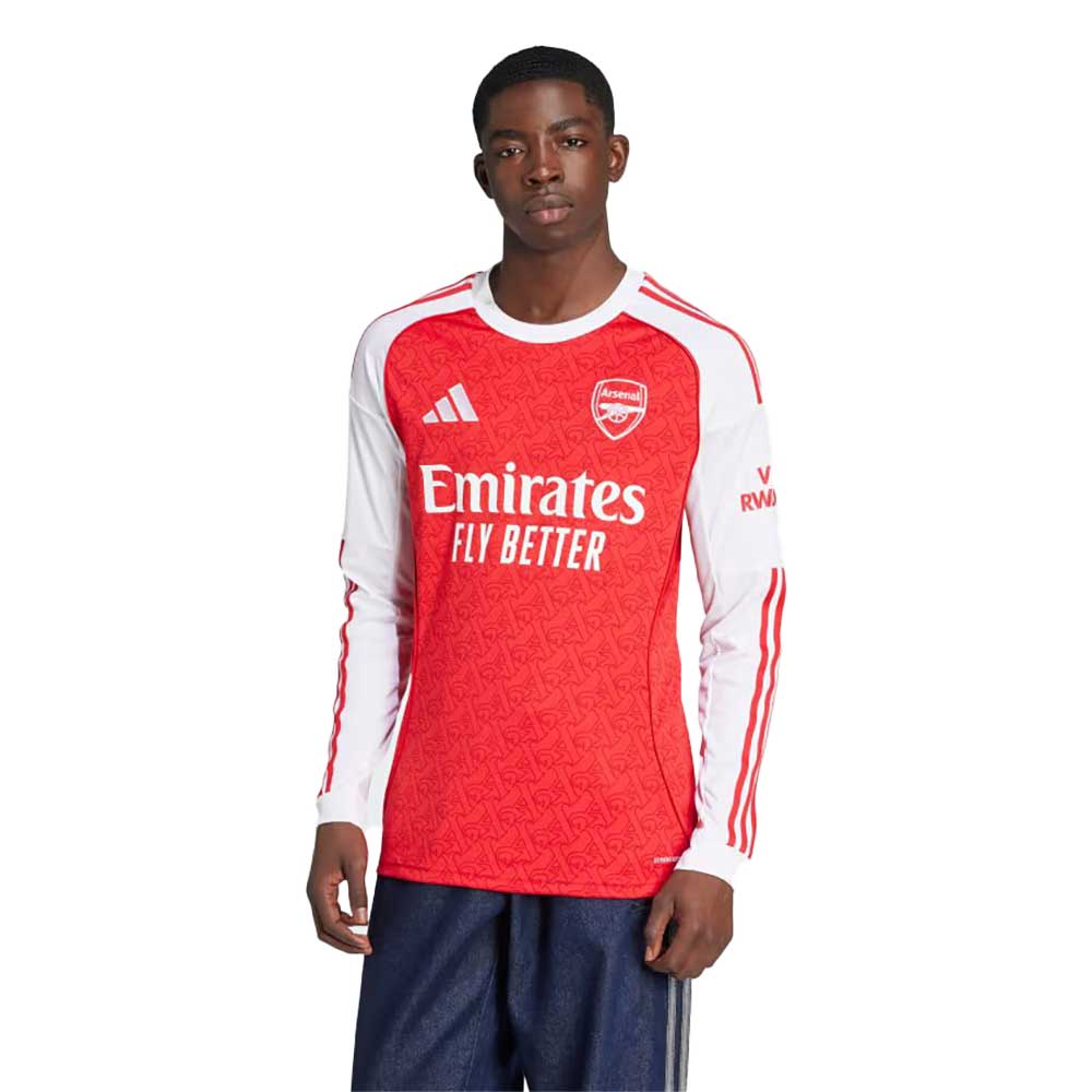 Arsenal FC Home LS Jersey - Better Scarlet/White