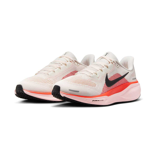 Women's Nike Pegasus 41 Running Shoe - Phantom/Black/Picante Red/Atmosphere - Regular (B)