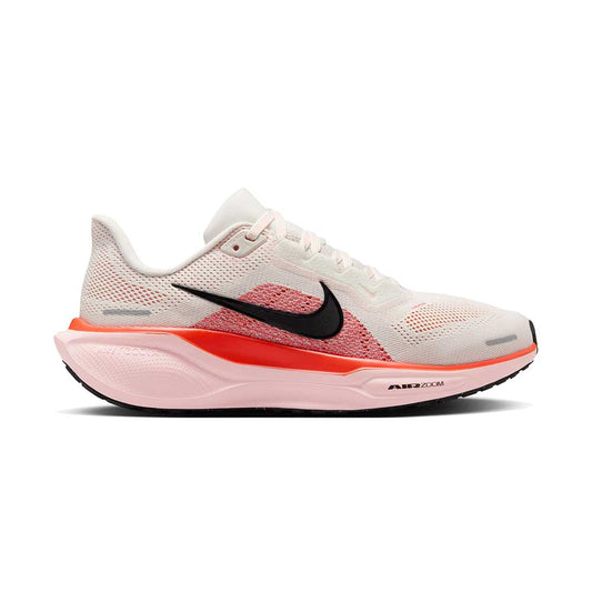 Women's Nike Pegasus 41 Running Shoe - Phantom/Black/Picante Red/Atmosphere - Regular (B)
