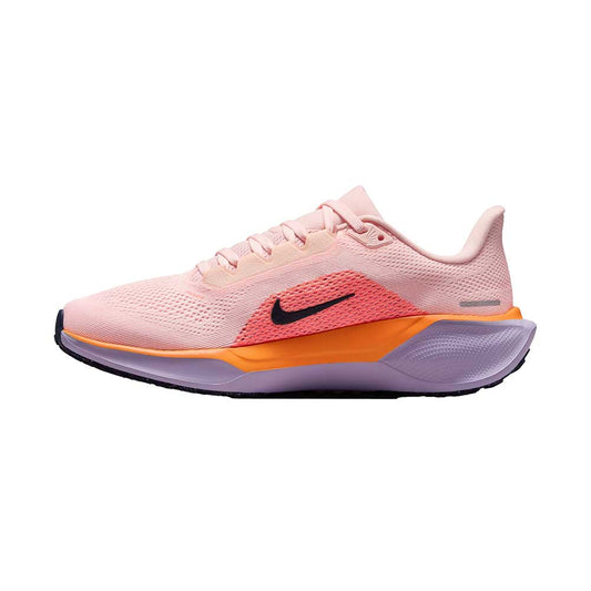 Women's Nike Pegasus 41 Running Shoe - Atmosphere/Obsidian/Total Orange - Regular (B)