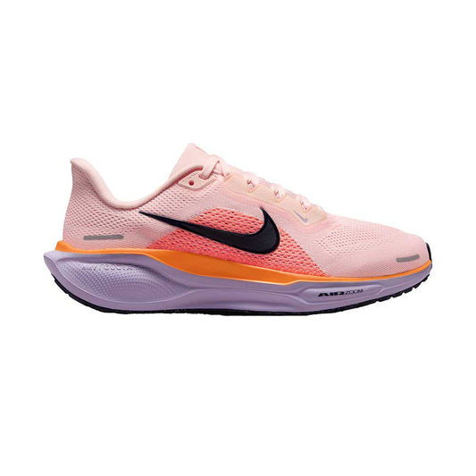 Women's Nike Pegasus 41 Running Shoe - Atmosphere/Obsidian/Total Orange - Regular (B)