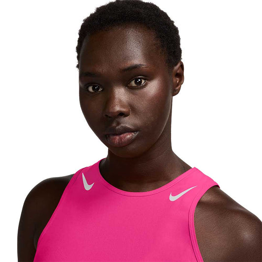 Women's Nike Aeroswift Dri-FIT Crop Tank - Hyper Pink
