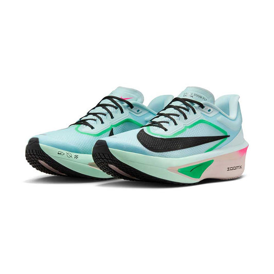 M Nike Zoom Fly 6 (D) - Glacier Ice/Black/Hyper Pink/Green Shock