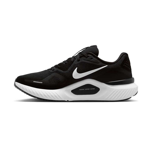 Men's Nike Structure 26 Running Shoe - Black/White/Cool Grey/Metallic Silver - Regular (D)