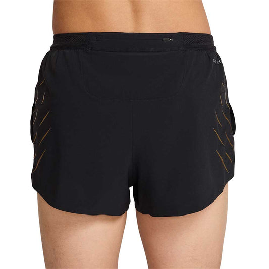 Men's Nike Dri-FIT Aeroswift Jakob 2" Short - Black/Metallic Gold