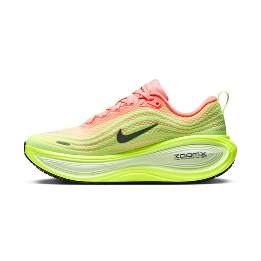 Women's Nike Vomero Plus Running Shoe - Bright Mango/Metallic Dark Grey/Volt - Regular (B)