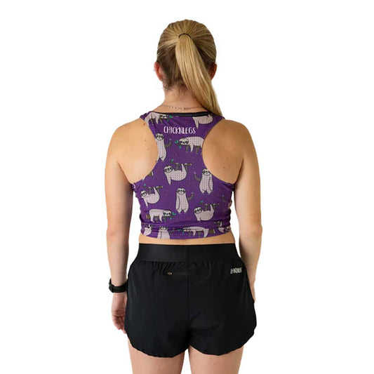 Women's Sloth PWR Crop Top - Sloths