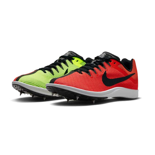 All Gender Nike Zoom Rival Distance Spikes - Bright Crimson/Black/Volt - Regular (D)