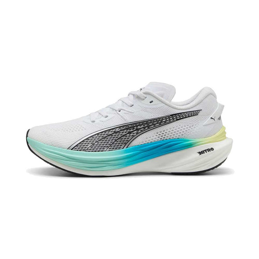 M Deviate Nitro 3 (D) - Puma White/Mint Melt