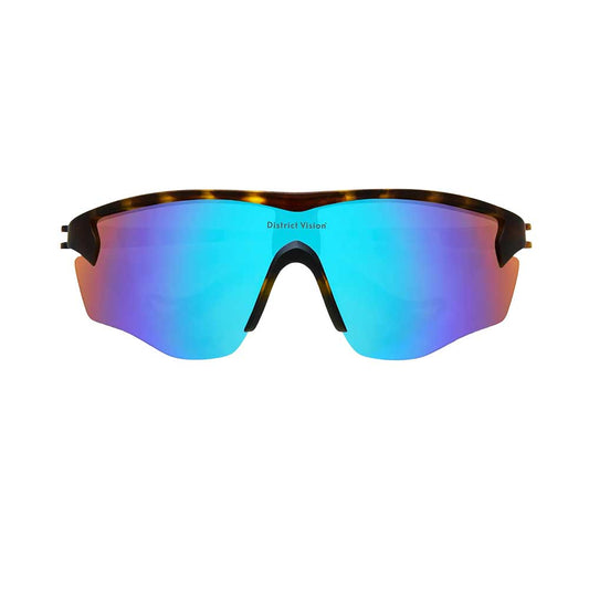 Junya Racer - Tortoise/D+ Blue Mirror