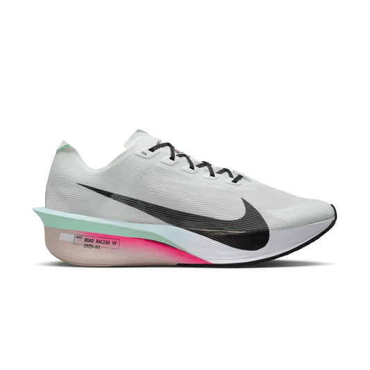 Men's Vaporfly 4 Running Shoe - White/Black/Hyper Pink/Mint Foam - Regular (D)