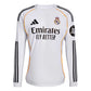 Real Madrid Home LS Jersey - White