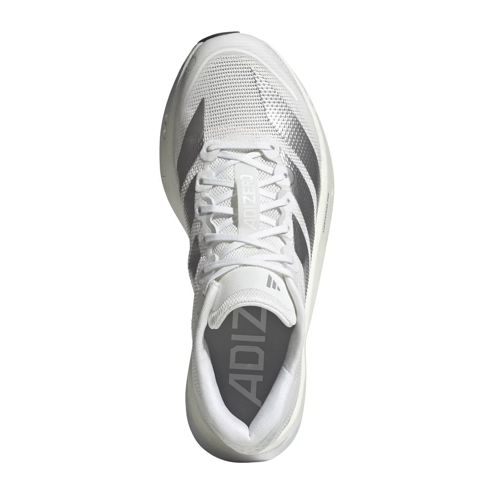 Women's Boston 13 Running Shoe - Cloud White/Matte Silver/Dash Grey - Regular (B)