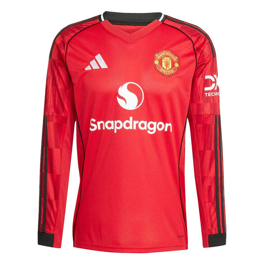 Men's MUFC Home LS Jersey - MUFC Red