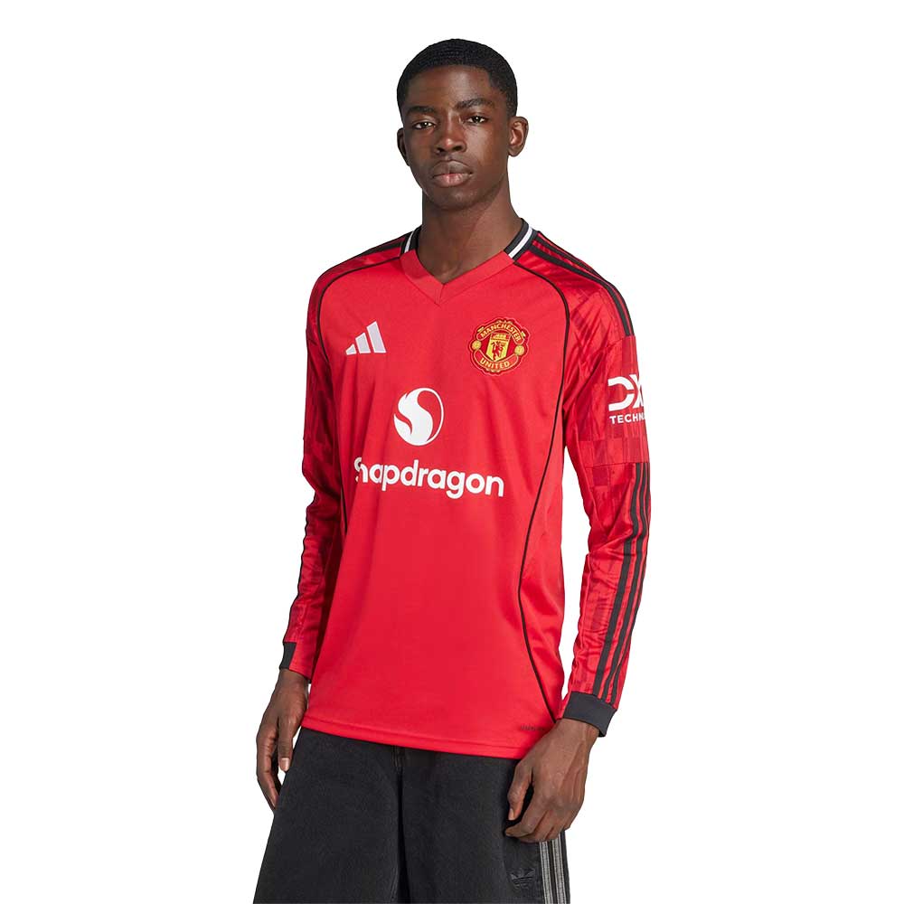 Men's MUFC Home LS Jersey - MUFC Red
