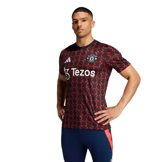 Men's MUFC Preshi Jersey - Black/Mufred
