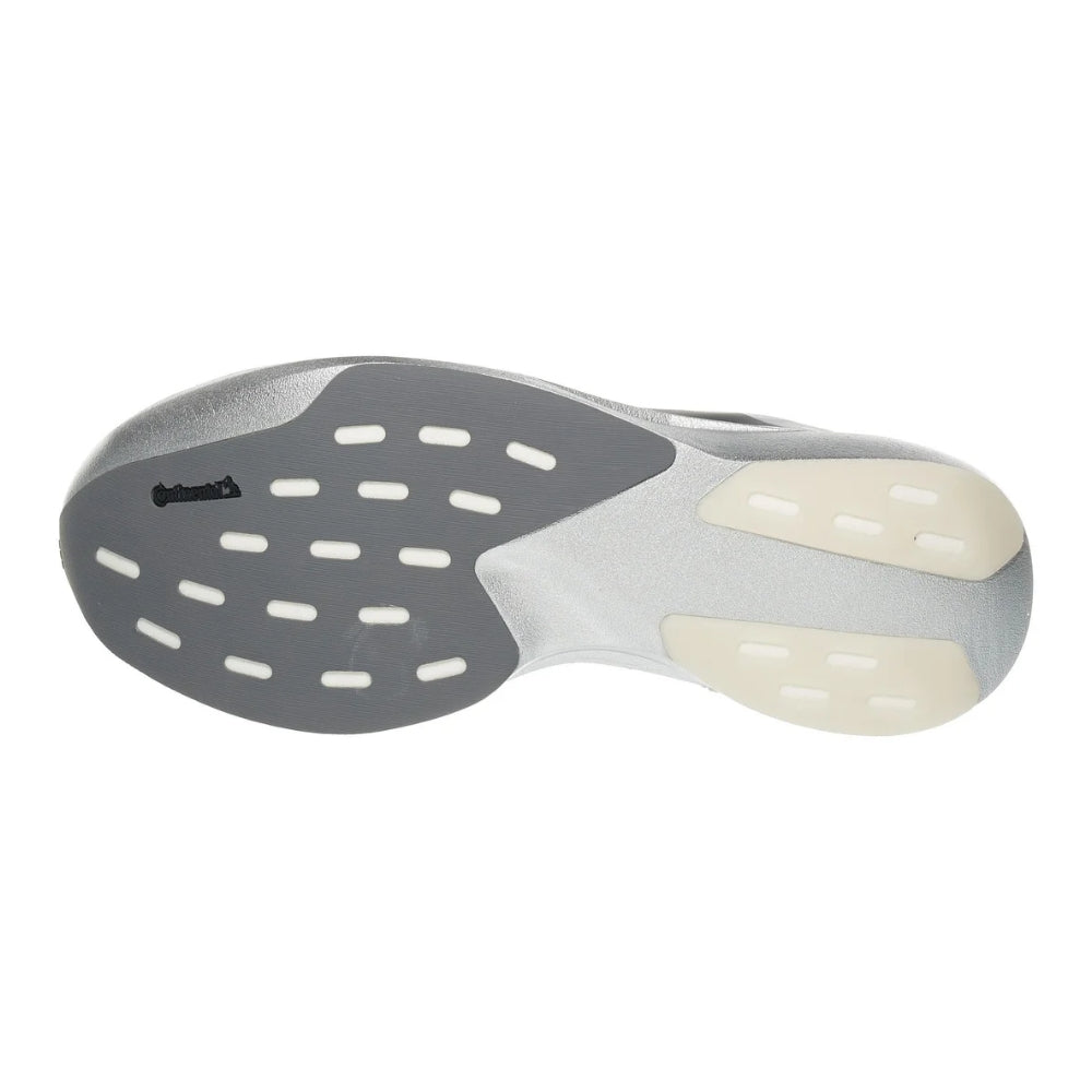 Men's Adizero EVO SL Running Shoe - Silver Met/Iron Met/Lucid Lemon - Regular (D)