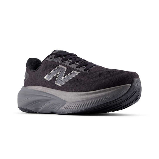 Men's Fresh Foam X More v6 Running Shoe - Black/Castlerock - Wide (2E)
