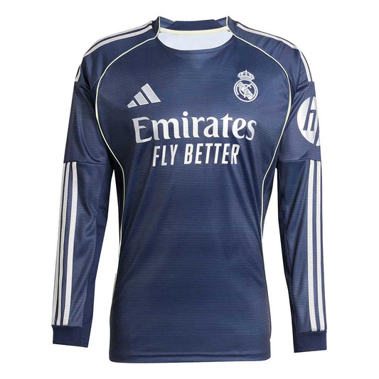 Men's Real Madrid Away LS Jersey - Legend Ink
