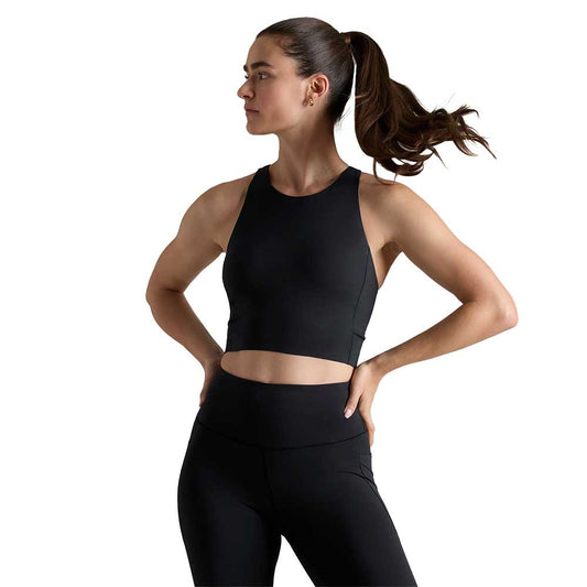 Women's Revive Longline Bra - Black