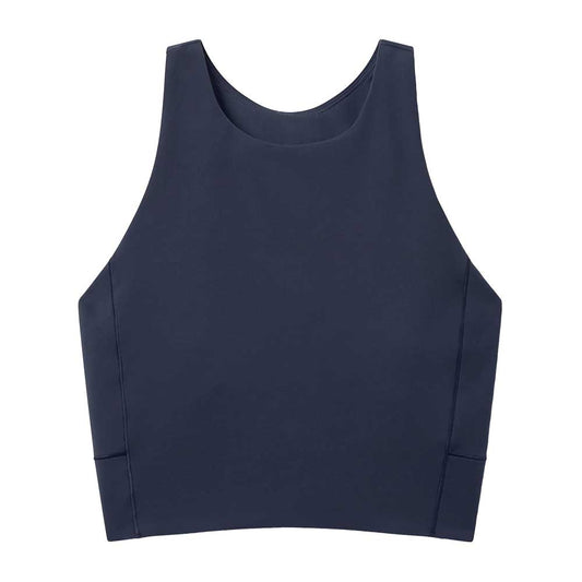 Women's Revive Longline Bra - Navy Blue