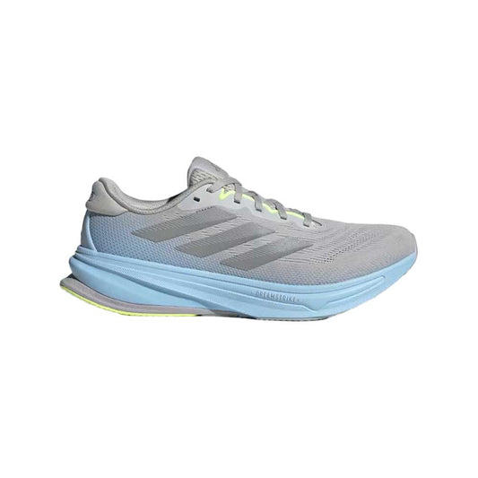 Men's Supernova Rise 2 Running Shoe - Grey Two/Matte Silver/Glow Blue - Regular (D)
