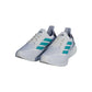 Men's Ultraboost 5X Running Shoe - Core White/Pure Teal/Dash Grey - Regular (D)