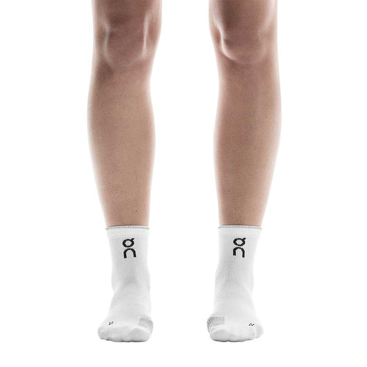 Performance Run Sock Mid - White