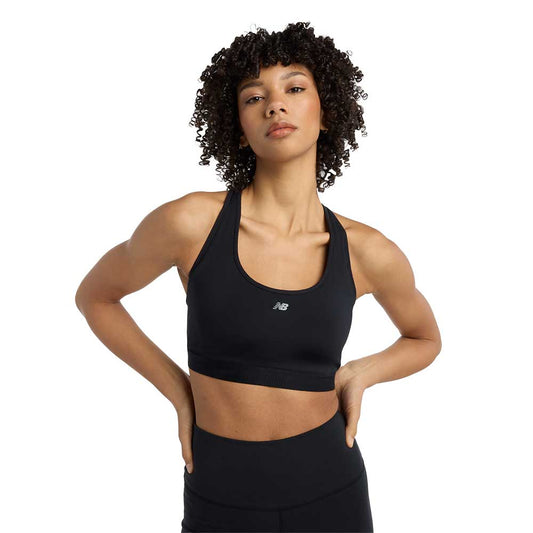Womnen's NB Essential Run Bra - Black