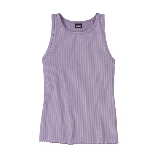 Women's Rib Knit Tank - Concrete Purple