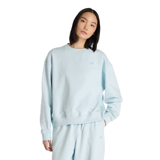Women's Athletics French Terry Crew - Blue